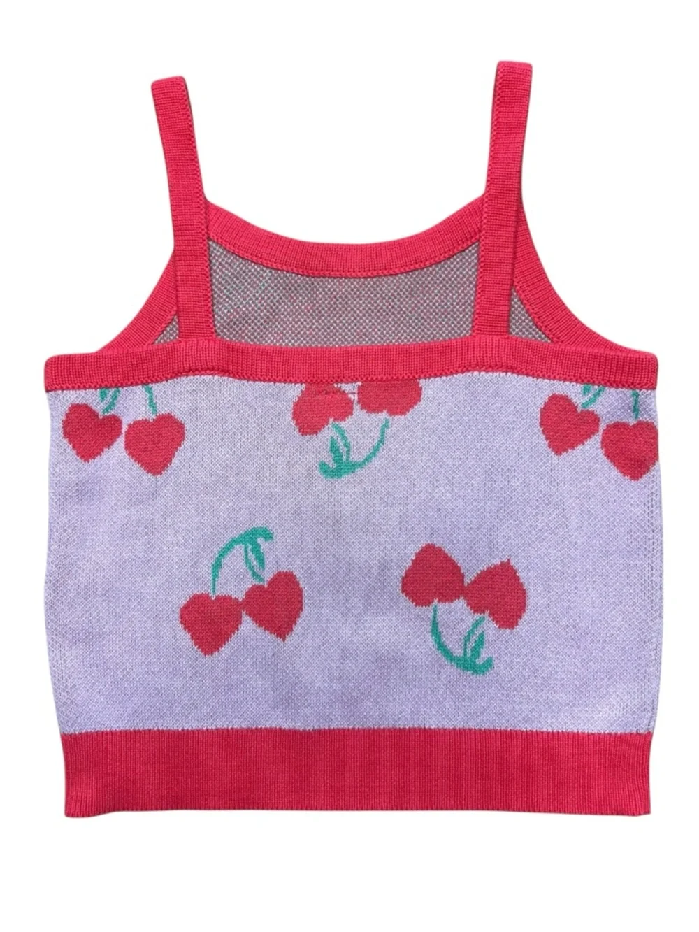 Old Navy S (6-7) Cherry Print Cotton Tank Top